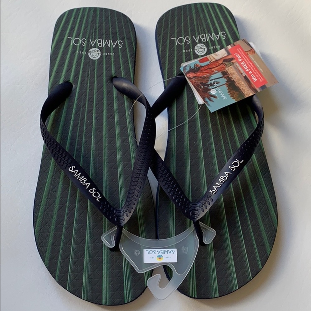 Samba Sol Flip Flops (new in packaging)